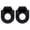 Black, variant on 1Pair Mountain Bicycles Crank Boot Arm Sleeve Cover Universals Bike Crank Cover Protector Crankset Protective Covers
