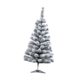thumbnail image 4 of Rongfmy Snow Flocked Christmas Tree Decorative Holiday Décor for Cafe Indoor Holiday 90cm, 4 of 9