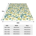 thumbnail image 3 of Sikiie Lilies Flowers Ultra-Soft Micro flannel Blanket Luxury All Seasons Warm Blanket for Bedding Sofa and Travel (4 sizes)-60"x50", 3 of 7
