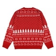 thumbnail image 5 of Friends TV Series Men's Logo And Holiday Lights Ugly Christmas Adult Pullover Sweater, 5 of 7