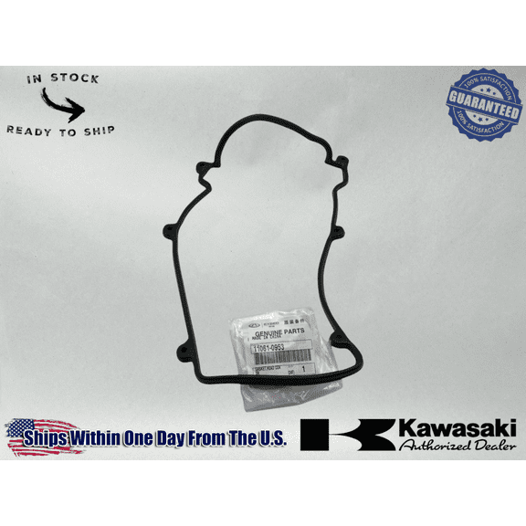 Kawasaki OEM 2015-23 MULE PRO FXT KAF 820 HEAD VALVE COVER GASKET 11061-0953