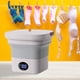 thumbnail image 5 of Lavadora portátil de 6 l, enchufe europeo plegable de 3 velocidades para el hogar (rosa elegante) Sywqhk Libre de BPA, 5 of 7