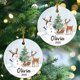 thumbnail image 4 of Adornos de cerámica Adornos navideños Lindo muñeco de nieve Adorno de cerámica Regalo navideño personalizado Decoración para árbol de Navidad Decoraciones de Halloween Decoración de otoño Decoración d, 4 of 6
