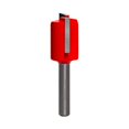 thumbnail image 1 of Freud 04-138 11/16-Inch Diameter by 3/4-Inch Double Flute Straight Router Bit with 1/4-Inch Shank, 1 of 8