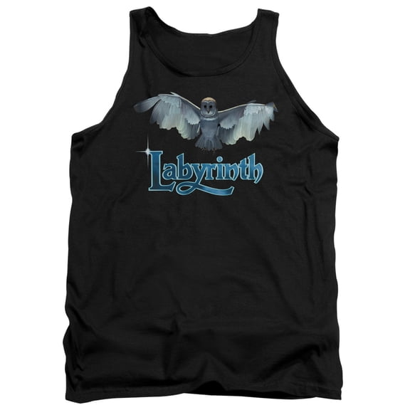 Labyrinth Title Sequence Adult Tank Top Black