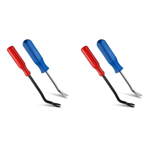 Upholstery Staple Nail Remover Tool, 4 Pcs Steel Nail Puller Remover Tool for Remove Staple in Furniture Wooden Case