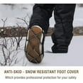 Yazoeiaing Universal Ice Cleats,Yak Track for Boots,Walk Traction