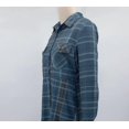 thumbnail image 4 of Fall Dresses for Women V Neck Casual Long Sleeve Button Down Shirt Plaid Shirt Wide Maxi Dress, 4 of 10