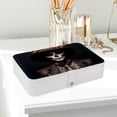 thumbnail image 6 of Skull Portable PU Leather Organizer Box with Removable Compartment for Jewelry Display and Storage - Jewelry Boxes Included, 6 of 6