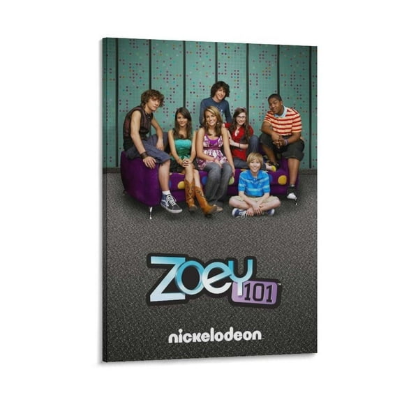 Zoey 101 Nostalgic Teen TV Show Canvas Wall Art   Canvas Art Poster And Wall Art Picture Print Modern Family Bedroom Decor Posters