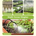 thumbnail image 6 of RainPoint 50FT Drip Irrigation System, 15PCS 360° Brass Nozzles Garden Watering Kit for Greenhouse Lawn Raised Beds, 6 of 8