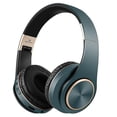 thumbnail image 1 of Auriculares Bluetooth T8 plegables con cancelación de ruido y reproductor de MP3, con cable de audio y auriculares Bluetooth, auriculares grandes., 1 of 4