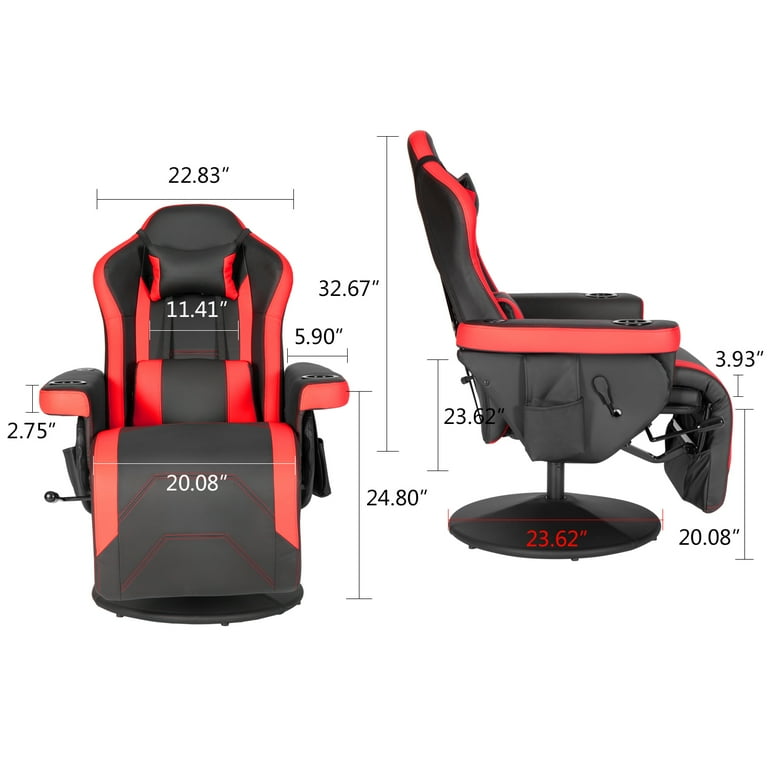 Gaming chair with bluetooth and massage hot sale