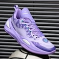 thumbnail image 6 of Men's Breathable Mesh Basketball Shoes, Low-Top Lace-Up Athletic Sneakers with Cushioned Midsole, Non-Slip High-Traction Footwear for Training, Competition, and Outdoor Sports, 6 of 10