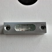 Metal Precision Level Glass Vial, Spirit Bubble Level, 58mm -MGV-581514-CS