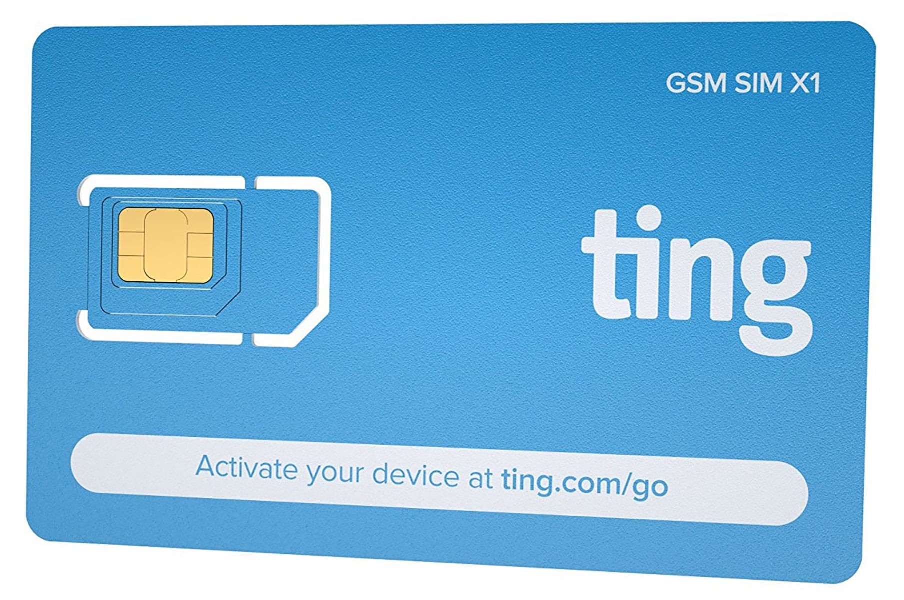 Ting tricut GSM SIM card starter kit w/ 30 in service credits