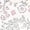 White, variant on Girls Floral Print Hooded Windbreaker Zip Up Waterproof Windproof Outerwear Lightweight Elastic Cuff Drawstring Hem Kids Casual Coat Spring Autumn School Travel Rain Resistant Jacket