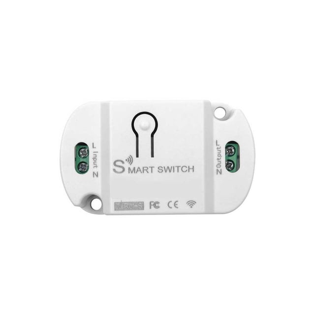Interruptor Inteligente WiFi Matsuzay Control de Teléfono Móvil Asistente de Voz Luz de Garaje Electrónica Punto Único