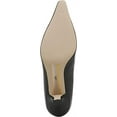 thumbnail image 4 of Sam Edelman Bianka Black Pointed Toe Kitten Heel Slip On Fashion Wide Pumps (Black, 8.5), 4 of 6
