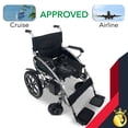 thumbnail image 3 of ComfyGO 6011 heavy-duty powered motorized electric power wheelchair, silver, 3 of 6