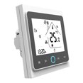 thumbnail image 4 of Four Wifi Voice Intelligent Room Thermostat Digital Programmable Temperature Controller for Air Conditioner (BAC-002ELW, White & Black), 4 of 7