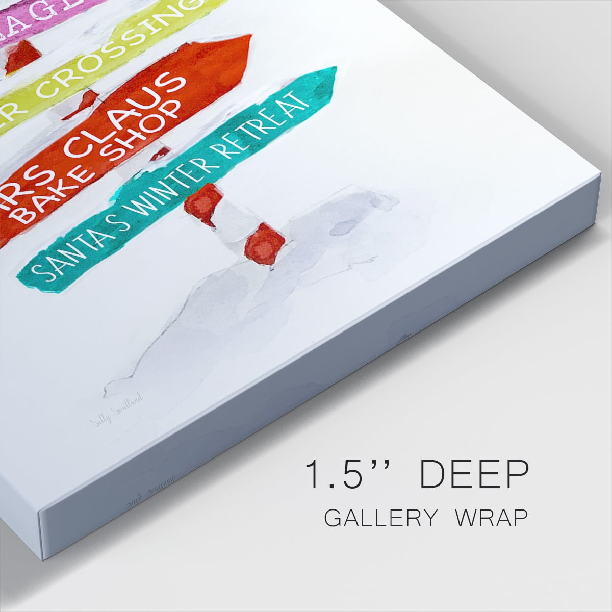 Christmas Directions- Gallery Wrapped Canvas