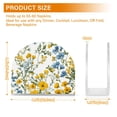 thumbnail image 4 of Yayeee Napkin Holder for Table Kitchen Paper Tissue Organization, Yellow Floral, 4 of 8
