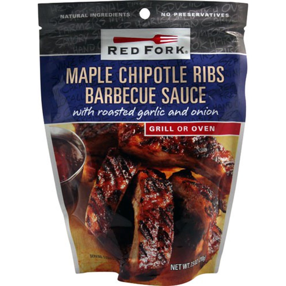 Red Fork Barbecue Sauce Maple Chipotle Ribs, 7.5 Oz