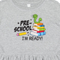 thumbnail image 4 of Inktastic Bookworm Ready for Preschool Girls Toddler Dress, 4 of 5