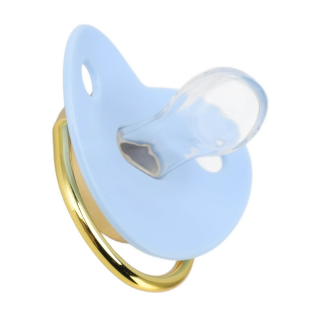 Chupete Para Bebé Bling, De Silicona Suave Al Tacto, Con Diamantes de Imitación, Chupete Infantil Seguro de Silicona Suave, Ideal para Bebés de 6 A 18 Meses para el Hogar