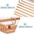 thumbnail image 6 of LOLIPPYY 1 Set Wall-Mountable Golden Aluminium Soap Dish Holder for Bathroom, 6 of 11