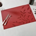 thumbnail image 2 of Shenmeida Waterproof Heat Resistant Non-Slip Placemats for Dining Table, Easy to Wipe Clean Table Placemats, Washable Placemats for Everyday Use, 2 of 3