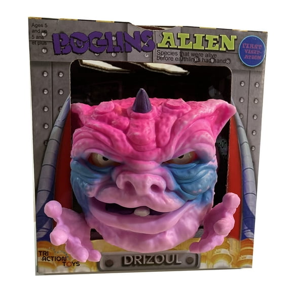 Figura coleccionable BOGLINS Alien Drizoul de 20 cm con piel elástica