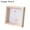 Cream Pink 5, variant on Balieda 5x5 Picture Frames Square Pictures Frame Resin Art Photo Frame Desktop Placed Pictures Frame with Mat (Pink)