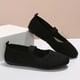 thumbnail image 4 of Amzcrzy Zapatos de mujer,Zapatos de mujer,Zapatillas de mujer, Zapatos planos de punta redonda de color liso para mujer, zapatillas suaves e informales Sandalias Mujer Zapatillas De Casa, 4 of 7