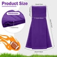 thumbnail image 2 of Toalla Shimeyao Football, algodón, 34 x 50 cm, color morado, 2 unidades, 2 of 7