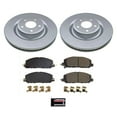 thumbnail image 2 of PowerStop Front Geomet Coated Brake Rotor and Pad Kit Fits: FORD LINCOLN Select Models CRK8672, 2 of 4