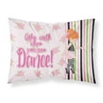 thumbnail image 1 of Carolines Treasures BB5399PILLOWCASE Ballerine Rayures Rouge Tissu de Cheveux Taie d'Oreiller Standard, 1 of 2