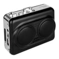 thumbnail image 2 of Reproductor de casetes Cassette a convertidor USB Control de volumen inverso automático con Negro, 2 of 9