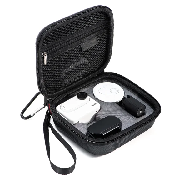 STARTRC PHOTO Carrying Case for Insta360 GO 3S Accessories Storage Bag Mini Protective Travel Case Compatible for Insta 360 GO 3S/go 3 Action Camera (Black)