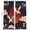 Red, variant on Japanese Style Blackout Curtains for Bedroom/Living Room, Pinch Pleated Black Out Curtains, Modern Cranes Cherry Flower Wave Red Brown Room Darkening Window Drapes with Hooks 2 Panels, 59"x70"