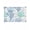 Blue Aqua, variant on Blue Grey Coral Coastal Sun Shade Sail 12'x16' Rectangle Outdoor Shade Canopy, Summer Beach Seaside Nautical Porch Shades Outdoor Sun Blocking Screen, Sunshade Cloth Covers for Patio/Deck/Garden