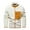 White, variant on Mens Jackets Casual Retro Jackets with Pocket Patchwork Long Sleeve Jacket Zipper Stand-up Collar White XXXL