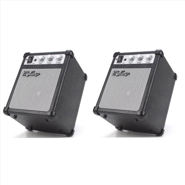 2X Retro Replica Amplificador de Guitarra Alta Fidelidad / Mi Amplificador de Audio Altavoz PortáTil / Amplificador de Audio Mini Altavoces de Guitarra EstéReo Bajo