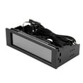 thumbnail image 1 of Front LCD Panel,5-Fans Speed Controller CPU PC Fan Controller CPU Temperature Sensor Best in its Class, 1 of 9