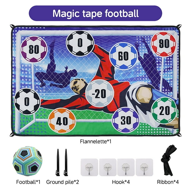 Juego de alfombrillas de fútbol para niños, juguetes de fútbol para interiores y exteriores, juegos de fútbol competitivos multijugador, entrenamiento de fútbol, regalos para niños