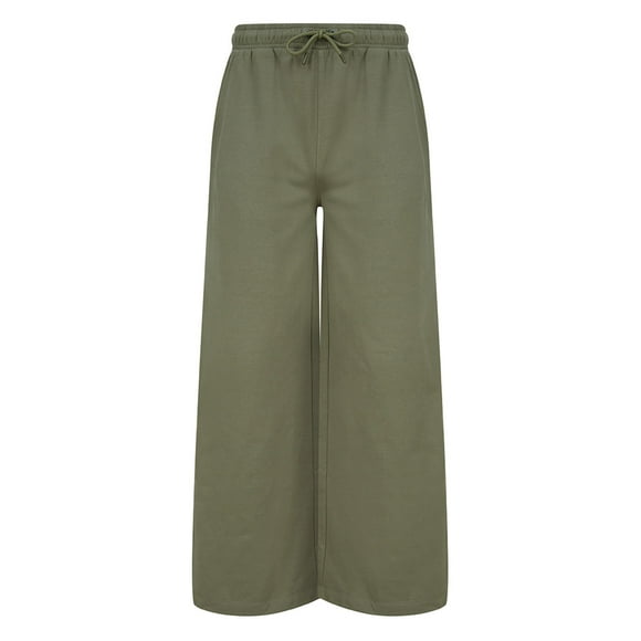 Skinni Fit Womens Sustainable Wide Leg Jogging Bottoms