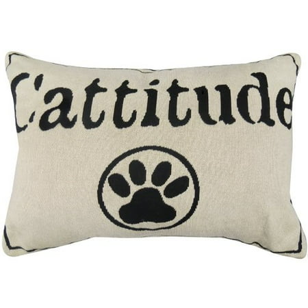 - Winston Porter Thornhill Cattitude Tapestry Throw Pillow