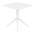 thumbnail image 5 of Sky Square Table 27 inch White, 5 of 6