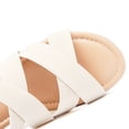 thumbnail image 3 of Women's Platform Wedge Heel Sandals - Comfortable Insole Lightweight Rubber Sole, Open-Toe Adjustable Elastic Strap Casual Summer Sandals, 3 of 7